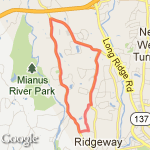 westover to Roxbury route map
