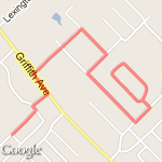 Poinsettia loop route map