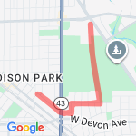 Cemetary rd route map