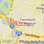 Lemon Hill Run route map