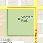 Vineyard park route map