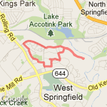 run with pick ups route map