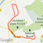 8 Mile Route route map