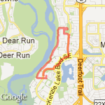 Home 3 Miles route map