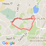 Center-Allendale  route map