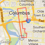 Awesome Five Miles  route map