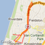 Riverdale NY Loop route map