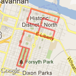 6 miles downtown route map