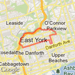 Trail & Pottery Road route map