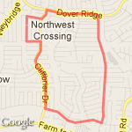 northwest crossing route map