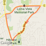 BBHB Triangle route map