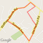 Pine grove route route map