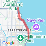 Tuesday July 3rd route map