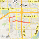 9 mile route route map