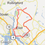 bike route 1- eliot route map