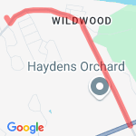 Hulse landing route map