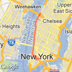 West side 42 run route map