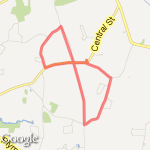 walnut, washington, central, cedar loop route map