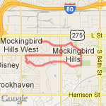 Morning Route+ route map