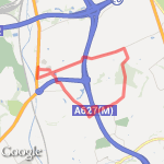 Tangle hill route map