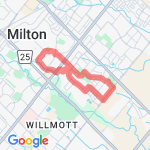 Sherwood trail route route map