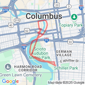 Run My Route - Running Map zoogs to broad