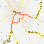 chevy and back route map