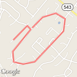 Fountain glen route map