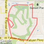 Eaglebrook route map