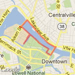 Loop the Bridges route map