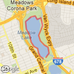 Around the Lake route map