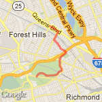 Forest Park route map