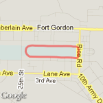 Little Barton route map