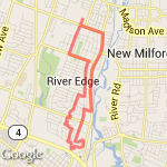 College Roads route map