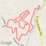 7.5 mile run route map