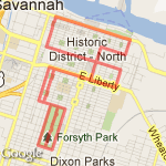 6.5 downtown route map
