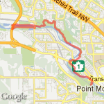 Edowrthy-Bowness (2 loops)-Edworthy route map