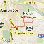 4 Miler route map