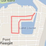Run day 2 attempt  route map