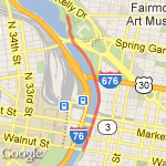 River Trail route map