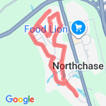 neighborhood run route map