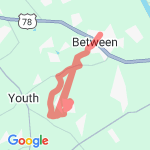 1/2 Training Route route map