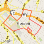 Scoping out the area route map