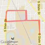 7/12/12 - 2 Elbel Loops route map