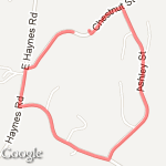 2 Mile Chestnut St route map