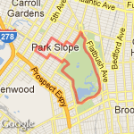 home thru the park and back route map