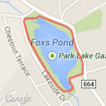 Lake (.7 miles) route map