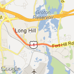 4 mile out & back route map