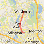 mystic valley parkway route map