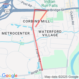 Run My Route - Running Map 1st day